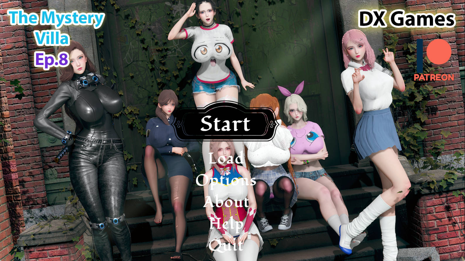 【PC+安卓+IOS/国风SLG】神秘别墅EP.8精翻汉化版【3.95G/更新/精翻/动态】-萌玩ACG