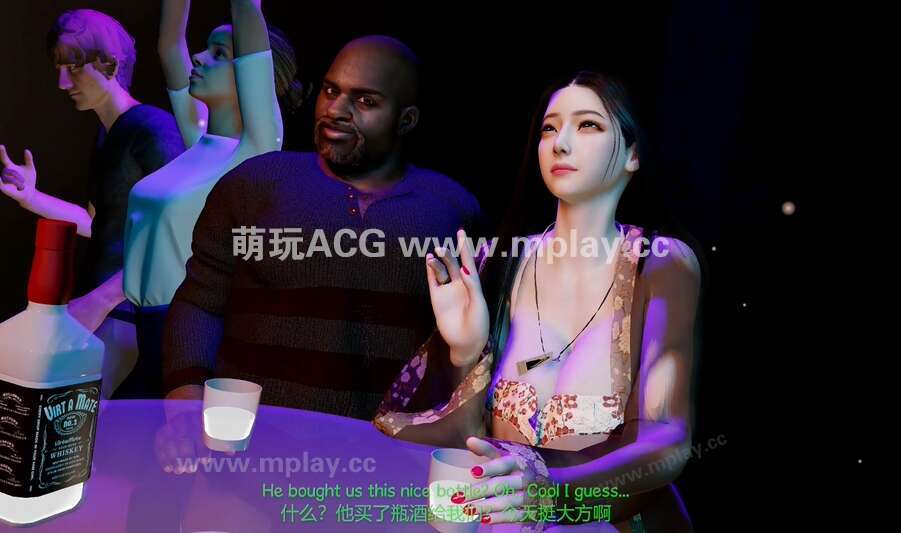 【3D同人视频/全动态/VAM】淫乱夜店巨乳女友在醉酒男友面前被黑人巨根侵犯中出【1V+2.8G】-萌玩ACG
